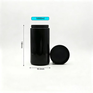 Frascos de Vidrio Oscuro para Hierbas, Grado Alimenticio AGG, Resistentes a la Humedad, Bloqueadores de Luz, Sellados, para Flores Secas, Suministro al por Mayor - Product Image 1