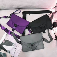 Sac bandoulière personnalisé en gros avec logo, léger, décontracté, tendance, en polyester, unisexe, promotionnel, sac messager, sac à bandoulière, commande en gros