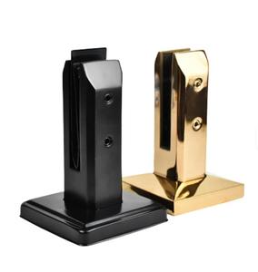 Morsetto per Vetro in Acciaio Inox con Finitura Satinata, Design Moderno, Clip per Ringhiera a Muro con Cuscinetto in Gomma, Facile Installazione per Balconi - Product Image 6