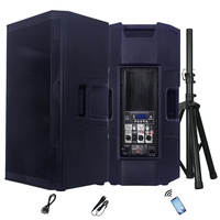 Sistema de Sonido Profesional de 5000W con Altavoz PA de 15" de Alta Potencia para Interiores/Exteriores Caja Acústica para DJ Fiestas Line Array Bocina Parlante