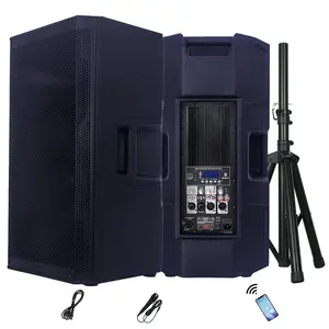 5000W 15 "Audio Luar Profesional Daya Tinggi/Kotak Suara Sistem Speaker PA Dalam Ruangan Sistem Garis Array Pesta DJ Bocina Parlant