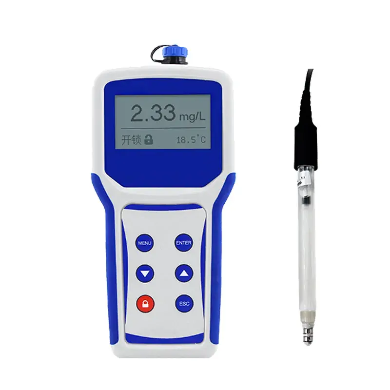 Ozone Test In Water Portable Dissolved Ozone Meter 50ppm With Constant Voltage Ozone Sensor For Water Quality Testing