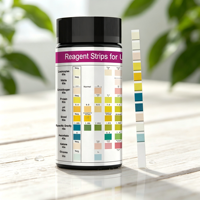HORYZON URS-12 Bandelettes urinaires 12-en-1 Réactif d'analyse d'urine pour leucocytes, nitrites, urobilinogène, protéines, pH – 100 bandelettes/flacon en plastique