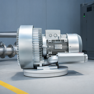 Souffleur annulaire haute pression à deux étages 5,5 kW en alliage d'aluminium pour l'aération du verre - Product Image 2