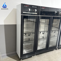 Armoire de désinfection automatique à ozone et infrarouge en acier inoxydable pour ustensiles de cuisine, grande capacité, pour usage commercial (vente en gros)
