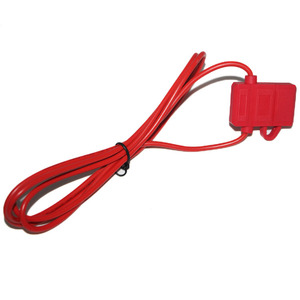 Portafusibles de inserción de coche a prueba de agua 30A rojo medio 12AWG alambre 30cm enchufes alambre accesorios de coche caja de fusibles de coche - Product Image 4