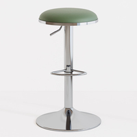 Chaise de bar légère de luxe à haute sensation Tabouret de levage ménager en métal au design moderne Chaise haute pour tabouret de bar Table d'îlot