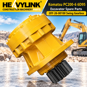 ชุดเกียร์สวิง Komatsu PC200-6 20Y-26-00100 สำหรับรถขุด 6D95 อะไหล่เครื่องจักรก่อสร้าง - Product Image 2