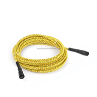Cable Sensor de Detección de Fugas de Agua de 4 Pines y 5 Metros con Conectores, Terminal Final y Cable de Conexión