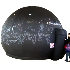 Cupola di aria all'aperto della tenda gonfiabile di astronomia del diametro 6m di personalizzazione per l'insegnamento
