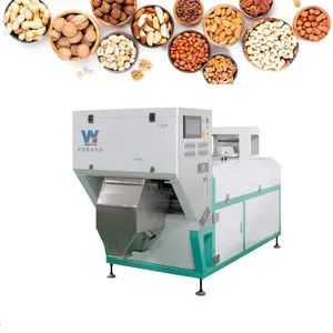 Ginkgo Pistachio Pine Macadamia Nut Color Sorter Machine For Dry Chestnut Hazelnuts Pecans