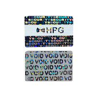 Étiquette de sécurité holographique personnalisée avec code QR anti-contrefaçon, autocollant inviolable pour la protection de la marque