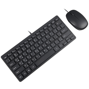 Có Dây Mỏng Bàn Phím Và Chuột Combo Set Mini Máy Tính Để Bàn Gói Tùy Chỉnh Tiếng Anh & Arabic Bố Trí USB Có Dây Bàn Phím Và Chuột Deskset - Product Image 6