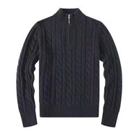 Maglioni Personalizzati da Donna 100% Cotone con Mezza Zip, Pullover Lavorato a Maglia per Ufficio e Abbigliamento Casual Invernale, Produttore Personalizzato