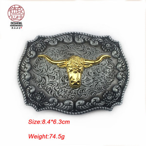 <span class=keywords><strong>Boucle</strong></span> de <span class=keywords><strong>ceinture</strong></span> western <span class=keywords><strong>dorée</strong></span> en argent sterling de 40 mm pour homme, avec initiale, motif vache, pour <span class=keywords><strong>ceinture</strong></span> de cowboy, vente en gros - Product Image 1