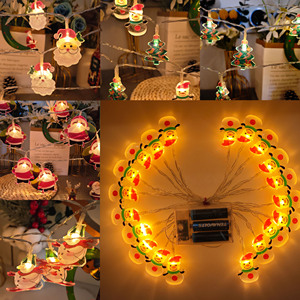 LED Decorative <b>Lights</b> Christmas Tree Layout Lighting Ornaments Star <b>Lights</b> Small Pendant Colored Decorative Party <b>String</b> - Product Image 3