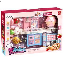 Kids Pretend <b>Play</b> Toy <b>Kitchen</b> Toy Cooker Simulation Preschool Food Montessori Games <b>Kitchen</b> Table Child Toy - Product Image 1