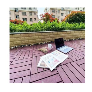 Easy Installing <b>Plastic</b> Wood Outdoor Floor Balcony Deck Tile - Product Image 2