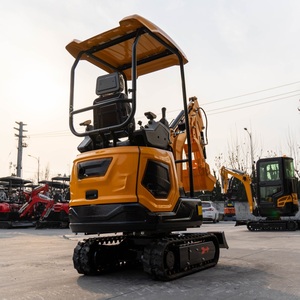 Mini-excavatrice HT12P de 1,2 tonne, excavatrice sur chenilles de 1000 kg, moteur certifié CE EPA, machine de construction compacte - Product Image 4