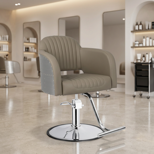 Sillas de Peluquería All Black Beauty, Silla de Estilismo para Damas, Muebles de Salón de Belleza - Product Image 4