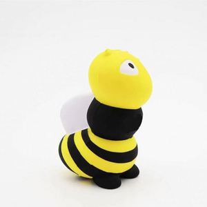 Pu Foam Stress Imprint Logo <b>Bee</b> Shaped Soft Squeezable Relief Toys for Promotion - Product Image 4