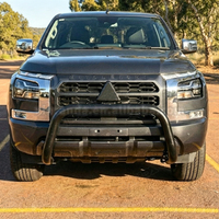 Barre de pare-chocs avant en acier noir pour Mitsubishi Triton MV 2024+