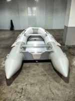 4,3m 14ft Aufblasbares Boot für 8 Personen Hochkapazitäts-Motorangelboot mit Aluminiumboden AL430