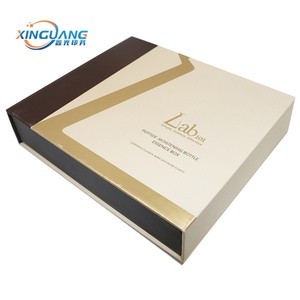 Essential Oil Packaging Set <b>Paper</b> Box Rigid Thick <b>Paper</b> Box Hinged Magnetic Lid Foldable <b>Cardboard</b> Box - Product Image 5