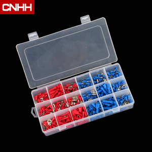 Kit de terminales de crimpado Ouqin de 400 piezas, conectores de empalme en caja de 25 mm y 6 AWG para reparación de cableado eléctrico - Product Image 2