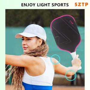 匹克球球拍 源工厂定制服务 碳纤维全T700布面哑光球拍板 专业球拍 - Product Image 3