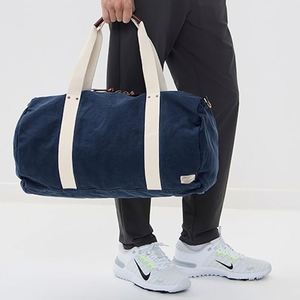 Unisex Sport Weekender Canvas Duffle Bag Custom Large Capacity Water Resistant Lightweight Travel Bag Zip Design Durable Cotton - Product Image 5