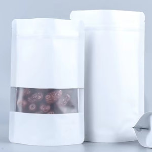 Sachet Doypack pour aliments (chips, aliments pour animaux, sucre) avec fenêtre - Product Image 1