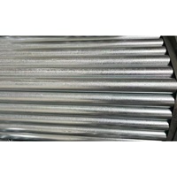 Pipa Bulat Galvanis Celup Panas ERW Bersertifikasi API 5L ASTM A53 Diameter Besar 610mm XS Sch80 12.7mm untuk Infrastruktur Berat