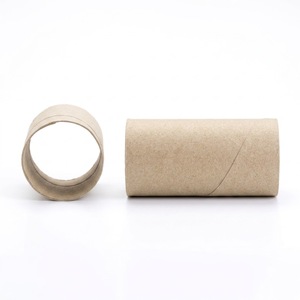 Tubos de Fibra Simétricos con Forma Retenedora de Carbono, que Suministran Toallitas Sanitarias con Certificación Ecológica y Núcleo de Papel para Inodoros - Product Image 1