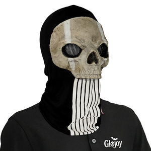 Máscara de Látex de Calavera de Demonio con Textura de Call of Duty, para Halloween, Casa Embrujada, <span class=keywords><strong>Escape</strong></span> Room, Personalizable - Product Image 4