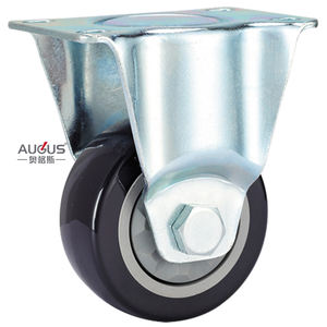 2025HOT Roue de roulette industrielle à usage moyen Roues en <span class=keywords><strong>PVC</strong></span> de 100 <span class=keywords><strong>mm</strong></span> pour chariot - Product Image 2