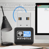 Harga Grosir Adaptor Wifi Lan Card untuk Desktop/Laptop Mendukung 150Mbps Adaptor USB Internal Nirkabel Daya Tinggi