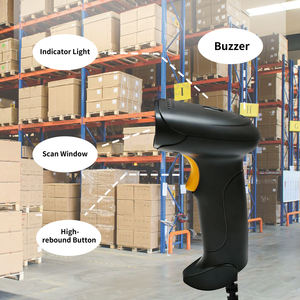 เครื่องสแกนบาร์โค้ด HC-700 1D 2D QR แบบมีสาย เครื่องสแกนบาร์โค้ดแบบมือถือ เสียบใช้งานได้ทันที สำหรับร้านค้าปลีก ซูเปอร์มาร์เก็ต ร้านขายยา บริการจัดส่งด่วน - Product Image 5