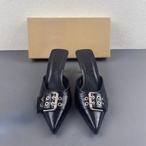 Nouveautés Chaussures Femme – Escarpins Ouverts à Boucle Tendance à Bout Pointu pour Dames - Product Image 3