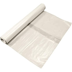 6 Mil Plastic Construction Film <b>Poly</b> <b>Sheeting</b> Roll 20' X 100' Building Membrane Roll Extrudingtransparent Construction Film - Product Image 1