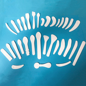 Пластиковая Плоская Косметическая шпатель 97 мм, стержень для маски, 10 см, косметическая палочка «сделай сам» - Product Image 4