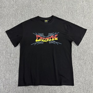 Camiseta de Manga Corta Estilo Urbano Americano, Hip-Hop Europeo/Americano, Unisex, Informal, de Algodón Transpirable, Holgada, 250g - Product Image 3