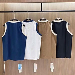 Custom Summer Sports Streetwear Casual Crew Neck Singlet Unisex Breathable Dry Fit <b>Heat</b>-Transfer Printed Knitted 100% Tank <b>Top</b> - Product Image 2