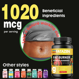 Gummies Garcinia Fitness : Augmente l'énergie, soutient la fonction immunitaire, ingrédients naturels, sans sucre, végétalien, sans gélatine, brûle les graisses - Product Image 2