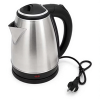 Bouilloire en acier inoxydable de 1500 W pour usage domestique et commercial