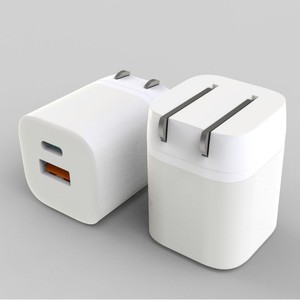 Mini Cargador de Pared USB PD de 20 W con Doble Puerto, Adaptador de Carga Rápida PD 3.0 QC 3.0, Enchufe Estadounidense para Teléfono, Tableta y Portátil - Product Image 2