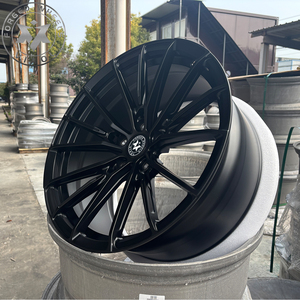Jantes de Voiture Forgées Concaves Profondes en Alliage d'Aluminium Personnalisées Viaol 18-24" <span class=keywords><strong>Noir</strong></span> <span class=keywords><strong>Mat</strong></span> 5*112 5*120 5*114.3 Compatibles avec CLS63, 4 Pièces, Nouveau - Product Image 6