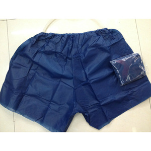 Pantalones cortos desechables de tela no tejida Liang Shu, color azul oscuro, para baño de pies, sauna, cuidado de la salud, bragas para mujer - Product Image 3