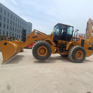 Chargeuse sur pneus d'occasion CAT966H de marque Caterpillar avec moteur CAT, vente d'usine, haute performance, faible consommation de carburant - Product Image 4
