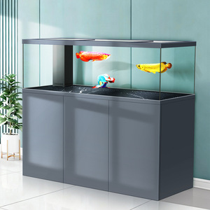 Acuario con Bombas de Agua de 100 Galones, Pecera de Vidrio Ultra Blanco para Peces Dragón, Filtro Integrado y Controlador Inteligente - Product Image 6